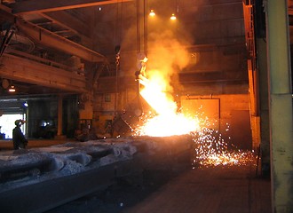 Image showing Smelting industry