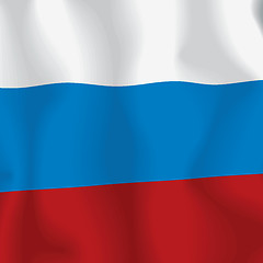 Image showing Russia flag background.