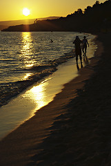 Image showing Sunset Beach