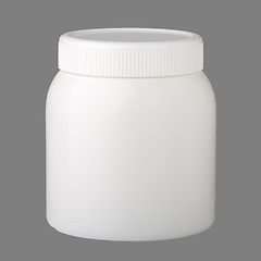 Image showing  plastic container for medicine