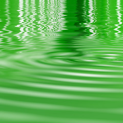 Image showing Ripples in the water