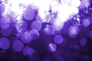 Image showing Violet abstraction from patches of light