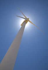 Image showing wind turbines 