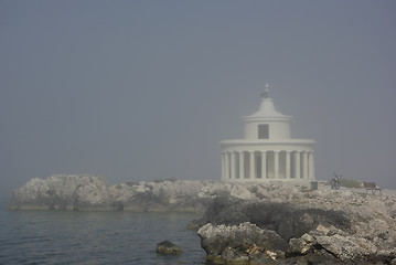Image showing Misty Lighthouse