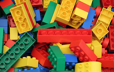 Image showing Color Legos