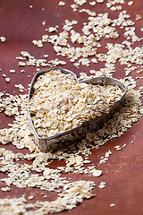 Image showing Healthy oats