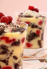 Image showing Raspberry Trifle