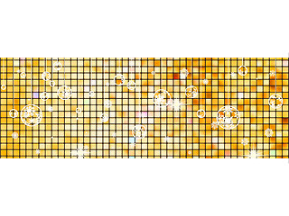 Image showing Crastmas background mosaic with light. EPS 8