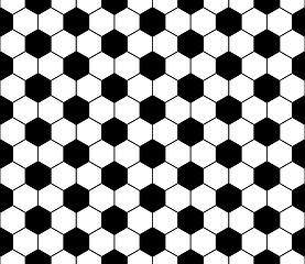 Image showing Seamless football pattern, vector