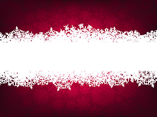 Image showing Christmas background with copyspace.  EPS 8