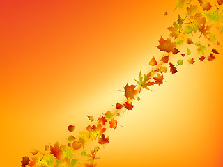 Image showing Abstract autumn background.