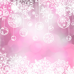 Image showing Elegant christmas background. EPS 8