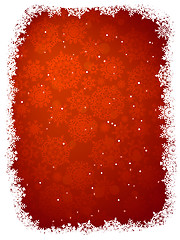 Image showing Christmas background with copyspace. EPS 8