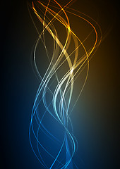 Image showing eps10 glowing background