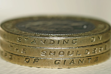 Image showing Two Pound Coins