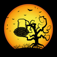 Image showing Halloween background