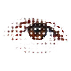 Image showing Digital - eye. Abstract illustration. EPS 8