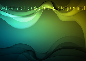 Image showing Abstract colorful background. Vector.