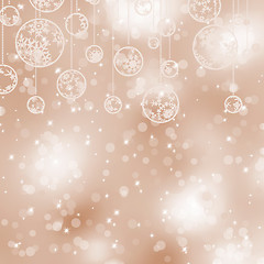 Image showing Elegant christmas background. EPS 8