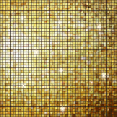 Image showing Coloeful squares bright mosaic with light. EPS 8