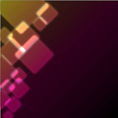 Image showing Abstract background with bokeh effect. Vector.