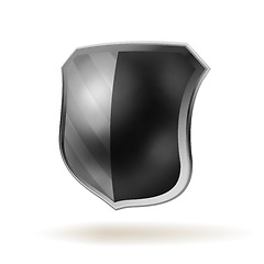 Image showing Vector shield template item. EPS 8