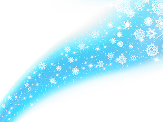 Image showing Christmas abstract illustration. EPS 8