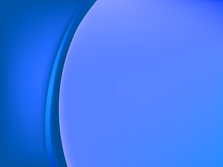 Image showing Blue Abstract background