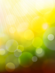 Image showing vector blurry bokeh background