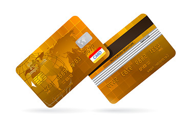 Image showing Gold Credit Card