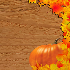 Image showing Thanksgiving holiday card.