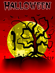 Image showing Halloween vector illustration