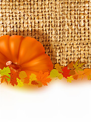 Image showing Thanksgiving holiday frame.