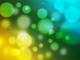 Image showing Bright abstract colorful lights background.