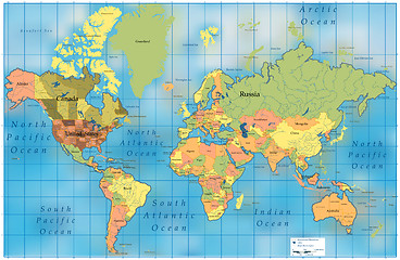 Image showing World Map.