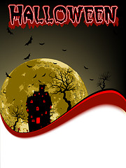 Image showing Halloween vector illustration.