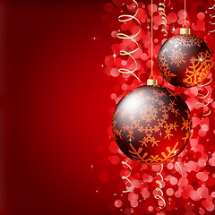 Image showing Merry Christmas Elegant Background.