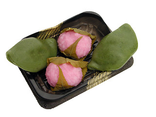 Image showing Japanese cakes