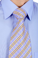 Image showing Properly tied business tie