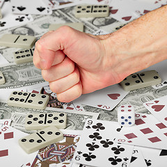 Image showing Stop gambling!