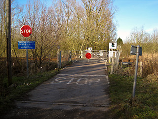 Image showing Level Crossing