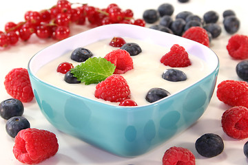 Image showing Yogurt