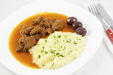 Image showing Beef goulash