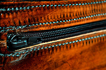 Image showing leather bag