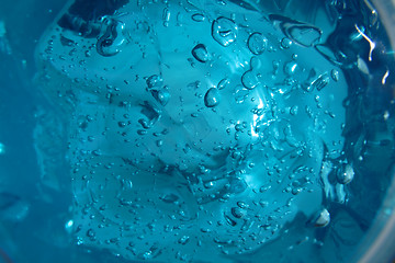 Image showing blue water background