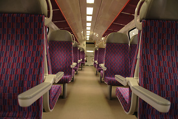 Image showing interior of train