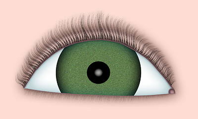 Image showing Green Eye