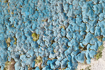 Image showing Peeling paint background