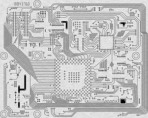 Image showing Circuit board background