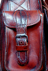 Image showing leather bag